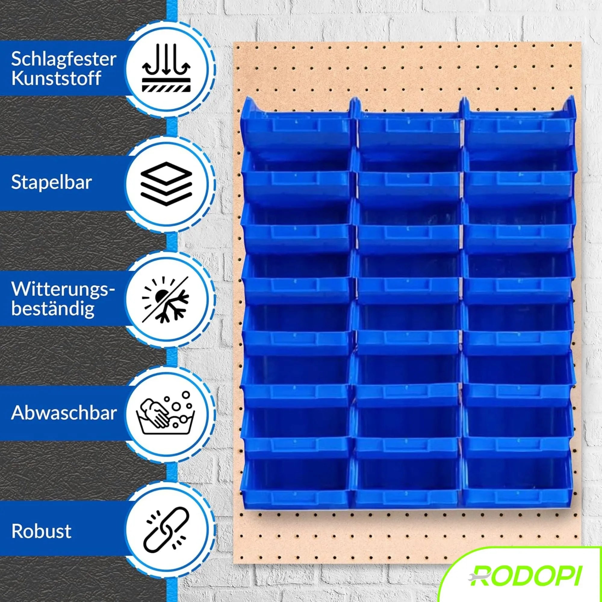 Stapelbox Gr. 1 Blau