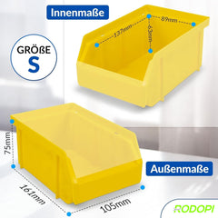 Stapelbox Gr. S Rot