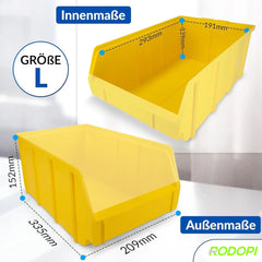 Stapelbox Gr. L Blau