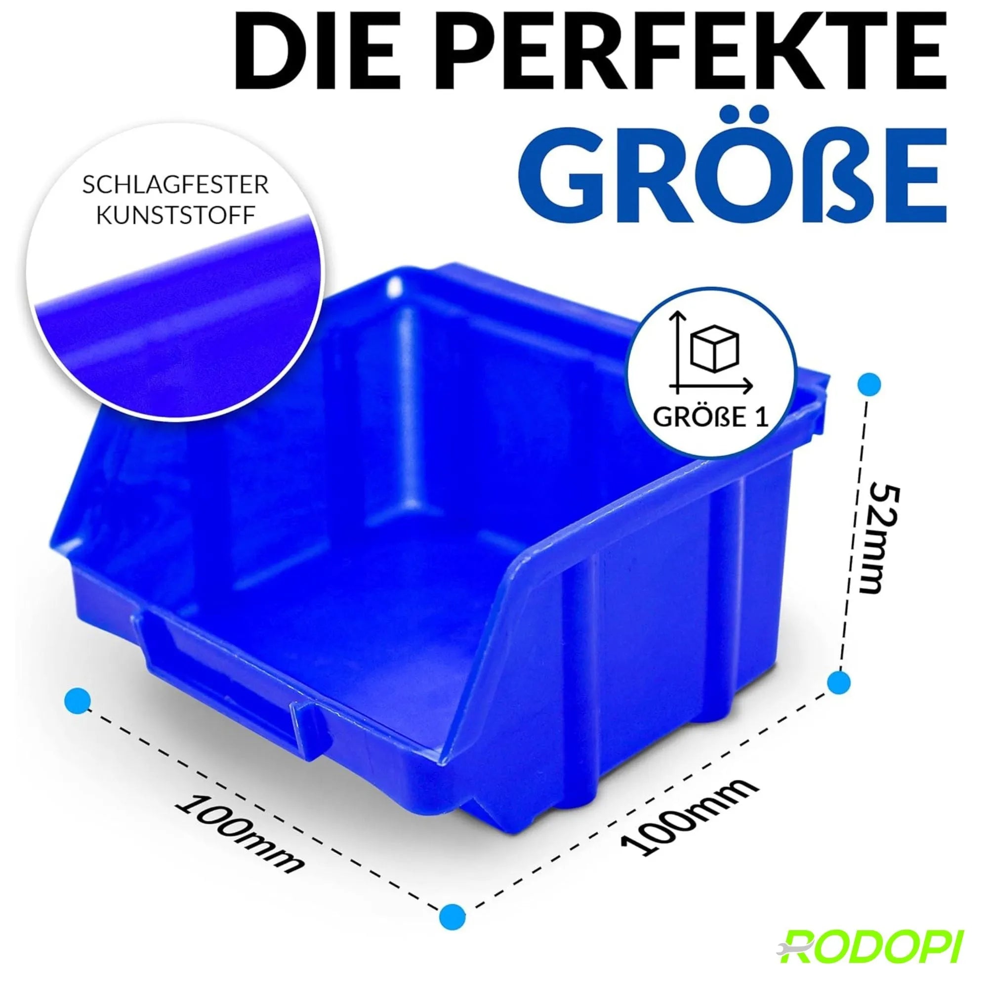 Stapelbox Gr. 1 Blau