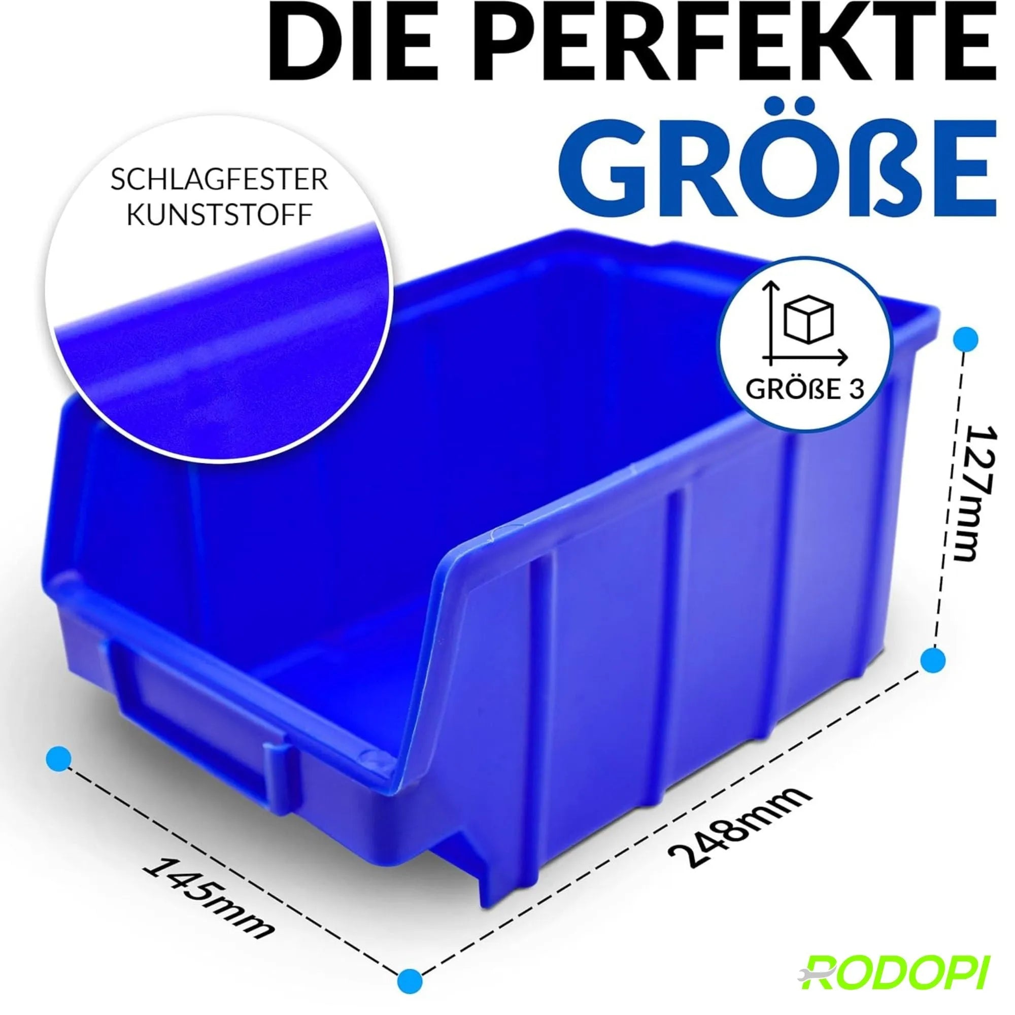 Stapelbox Gr. 3 Blau